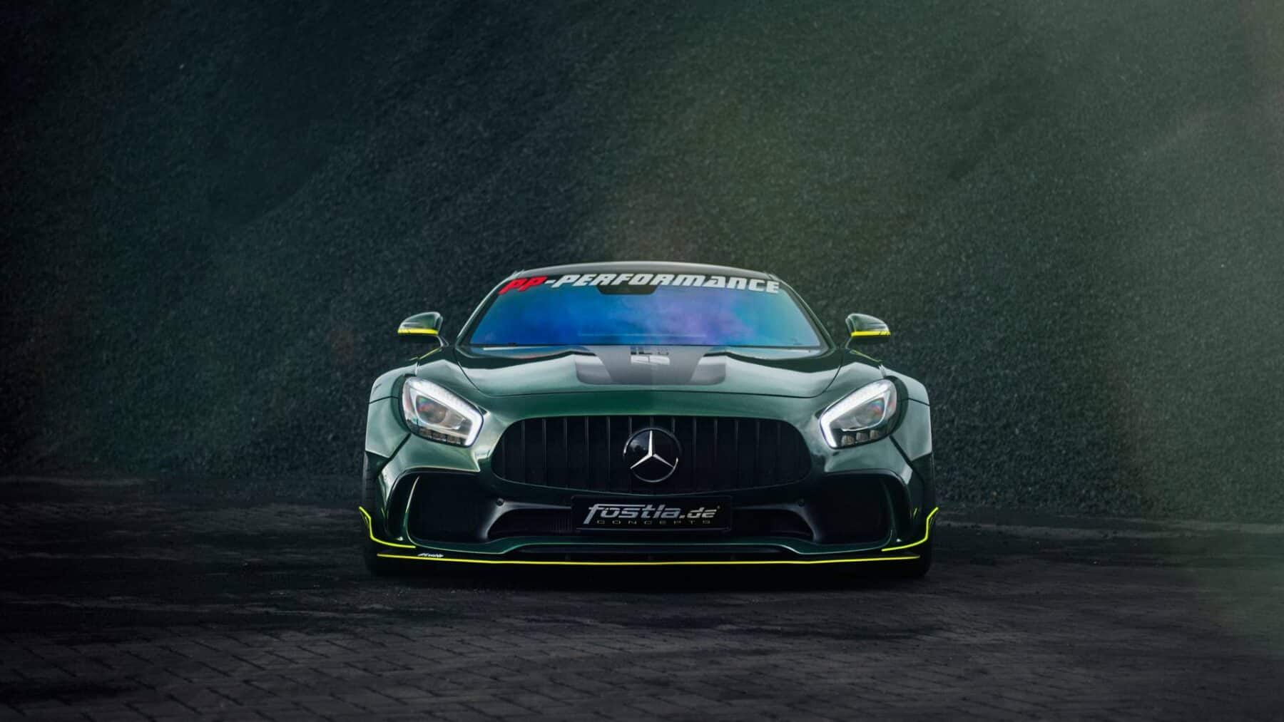 As Es El Salvaje Mercedes Amg Gt De Fostla Con Cv