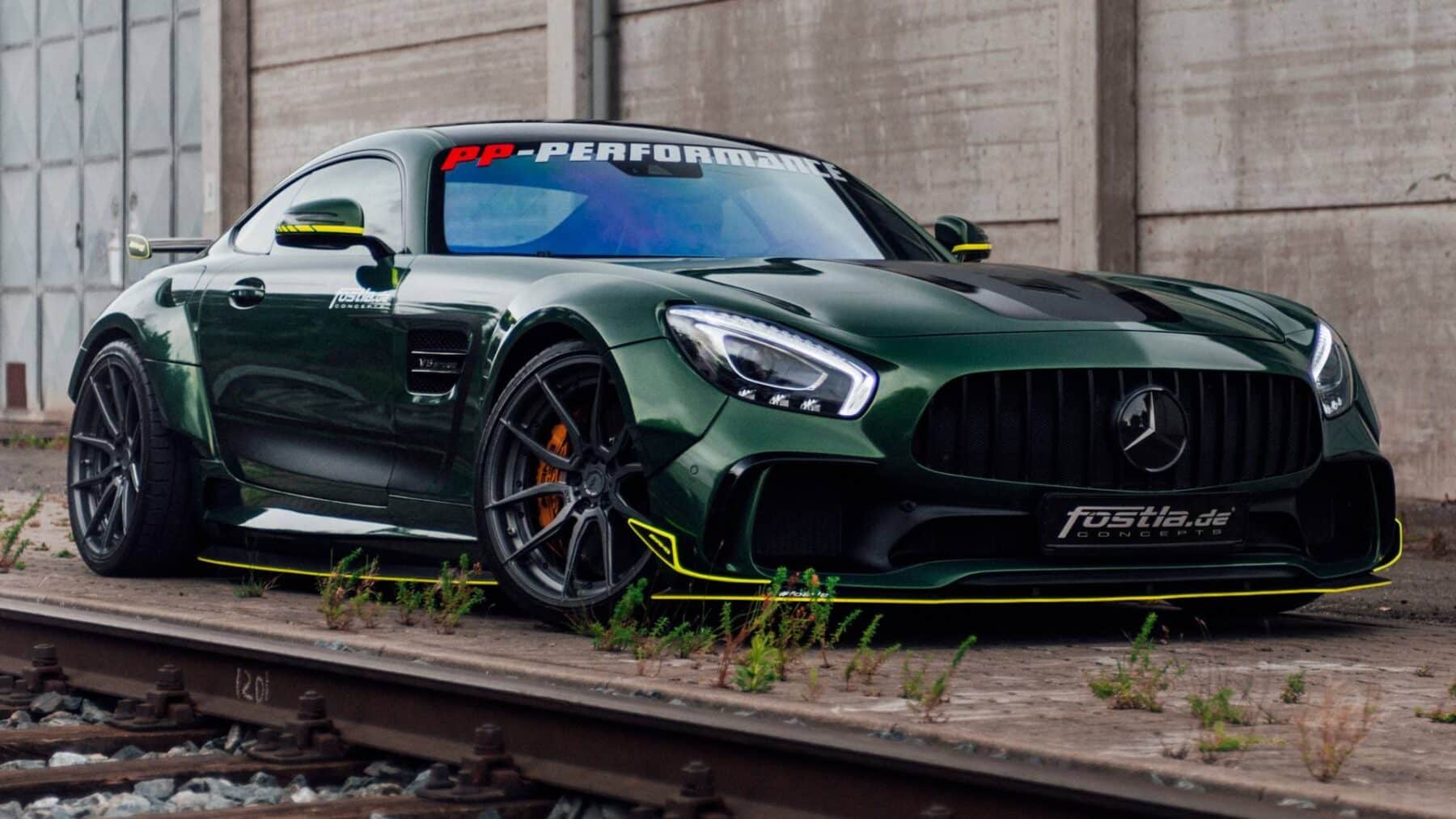 As Es El Salvaje Mercedes Amg Gt De Fostla Con Cv