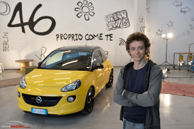 Valentino Rossi Nuevo embajador de la marca Opel para el ADAM