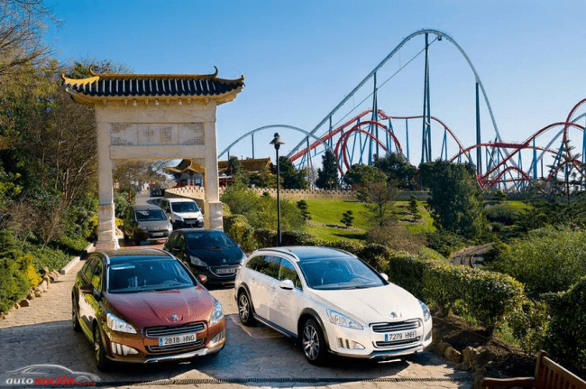 Acuerdo de patrocinio de Peugeot con PortAventura