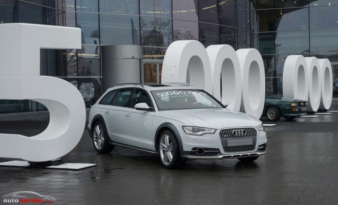 Cinco millones de Audi fabricados con tracción quattro