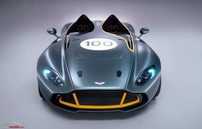 Aston Martin CC100: Un V12 de 6.0 litros montado en un chasis de fibra para celebrar los 100 años de la marca
