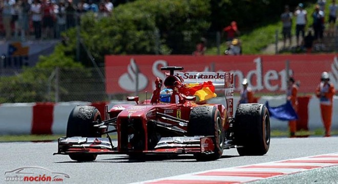 F1: Fernando Alonso se impone en el GP de España con autoridad