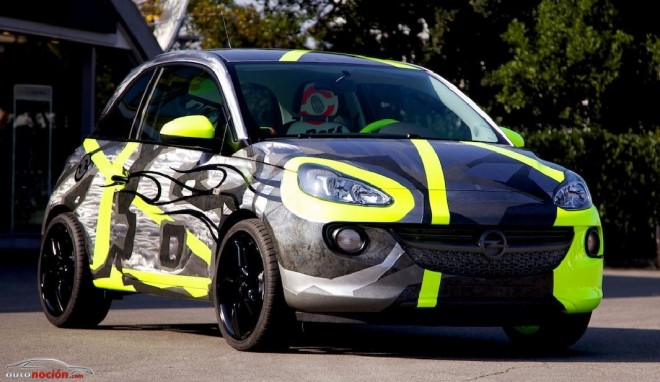 ¿Cómo es un Opel Adam diseñado por Valentino Rossi?