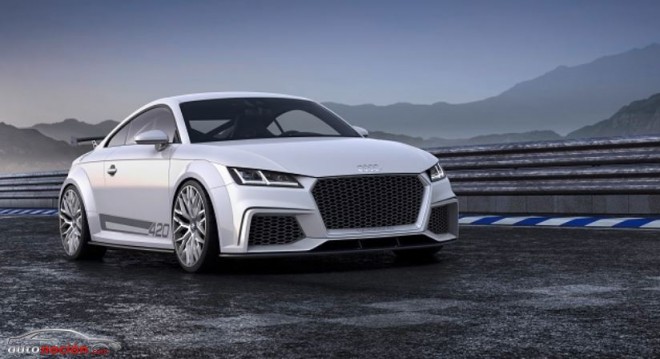 Audi TT quattro concept: El potencial dinámico del nuevo TT en estado puro