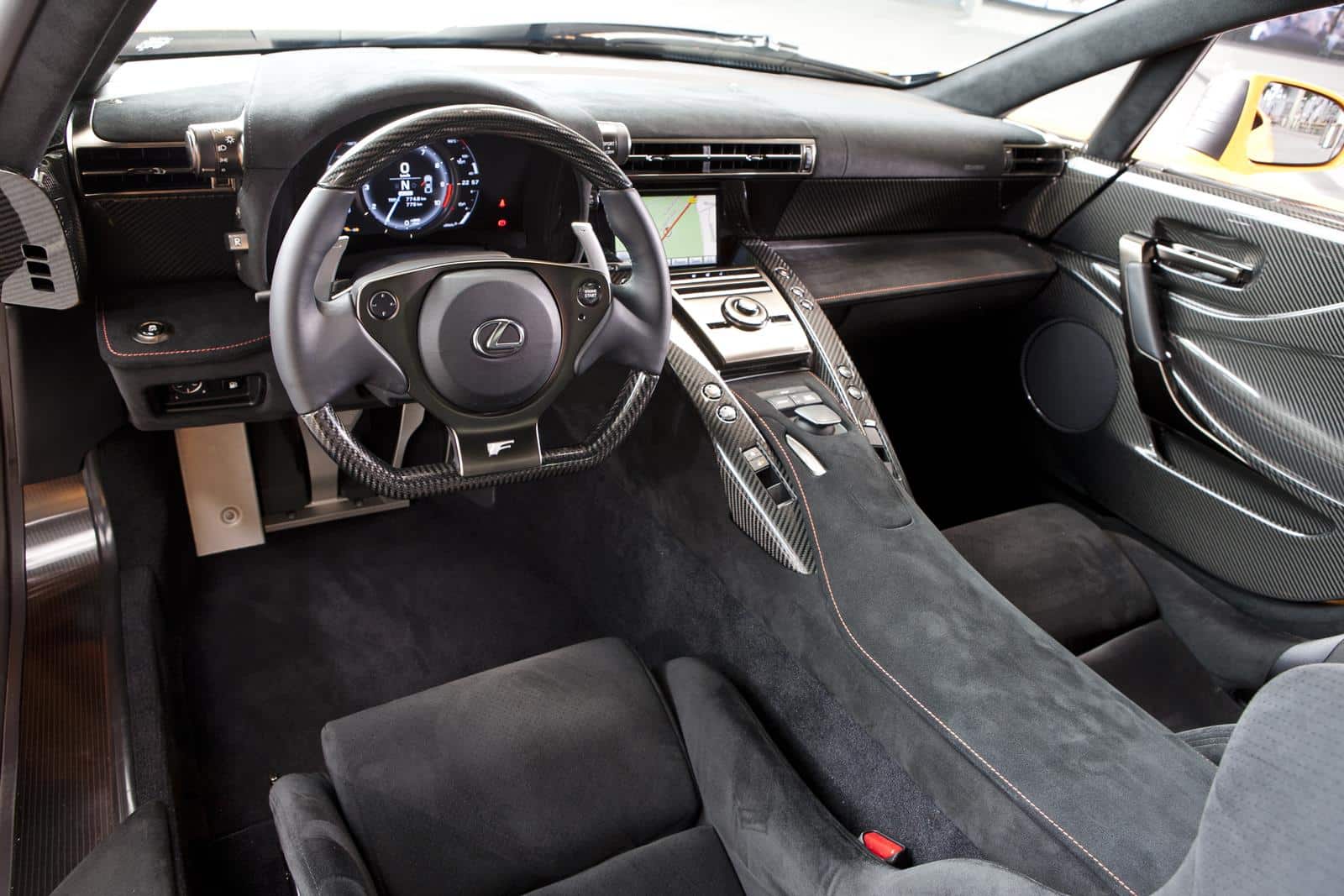 Lexus lfa interior