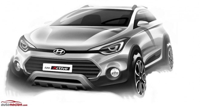 Así queda el Hyundai i20 en versión Crossover