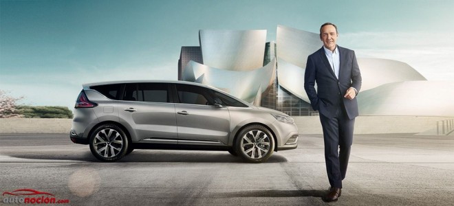 El Renault Espace ya tiene precios, equipamiento y a Kevin Spacey para demostrarte que es un modelo totalmente nuevo