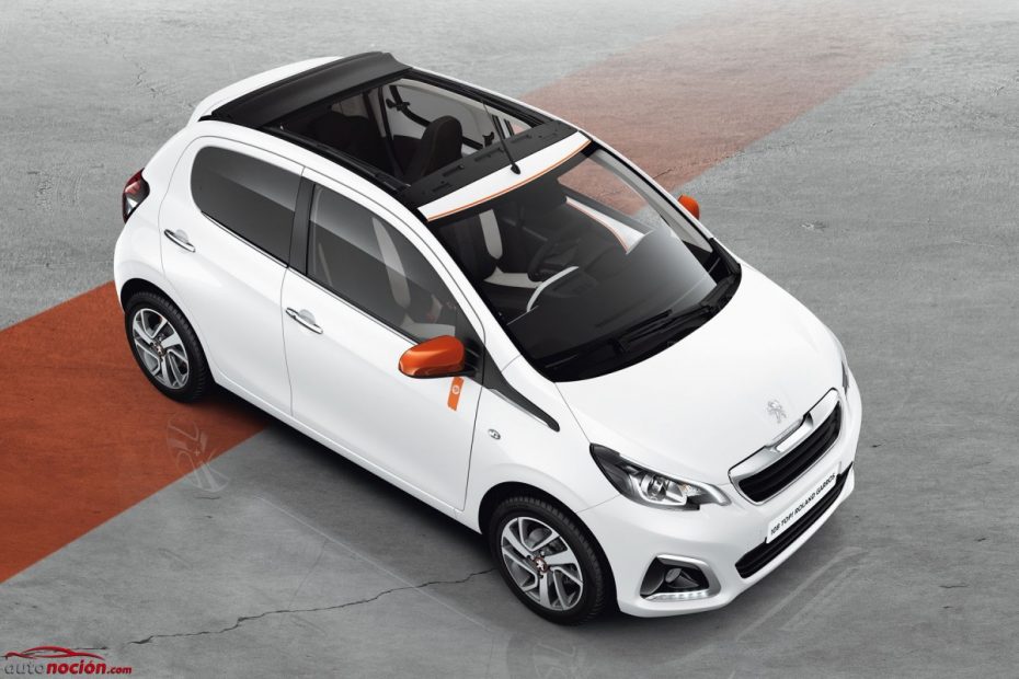 El Peugeot 108 recibe la serie especial Roland Garros