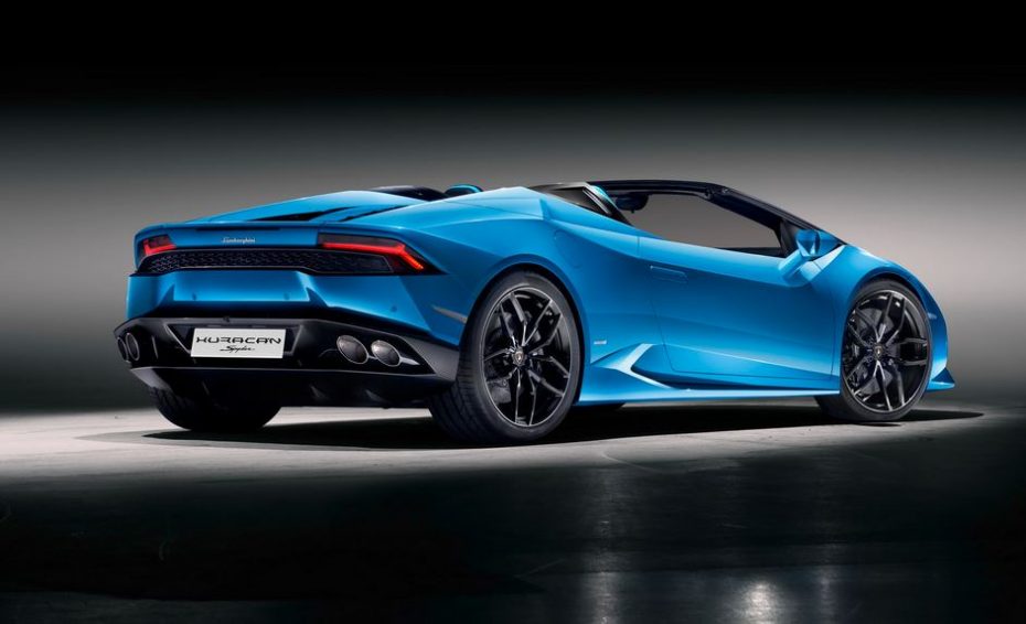 Lamborghini Huracán LP 610-4 Spyder: La variante a cielo abierto partirá de los 225.600 euros