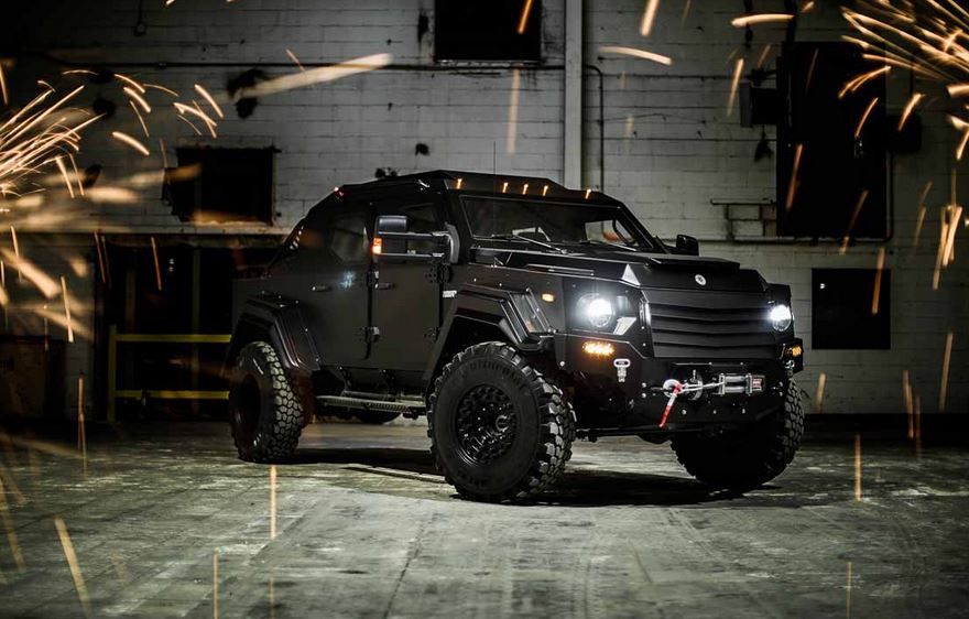 Olvídate del Hummer, lo que se lleva ahora es el Terradyne GURKHA RPV Civilian Edition