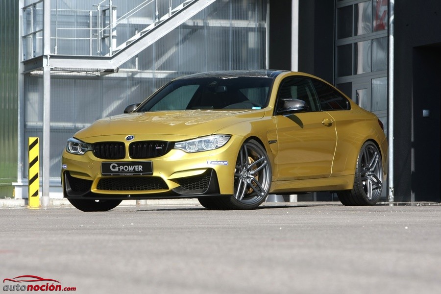 Una auténtica bala dorada: el BMW M4 se revitaliza con 129 CV extra cortesía de G-Power