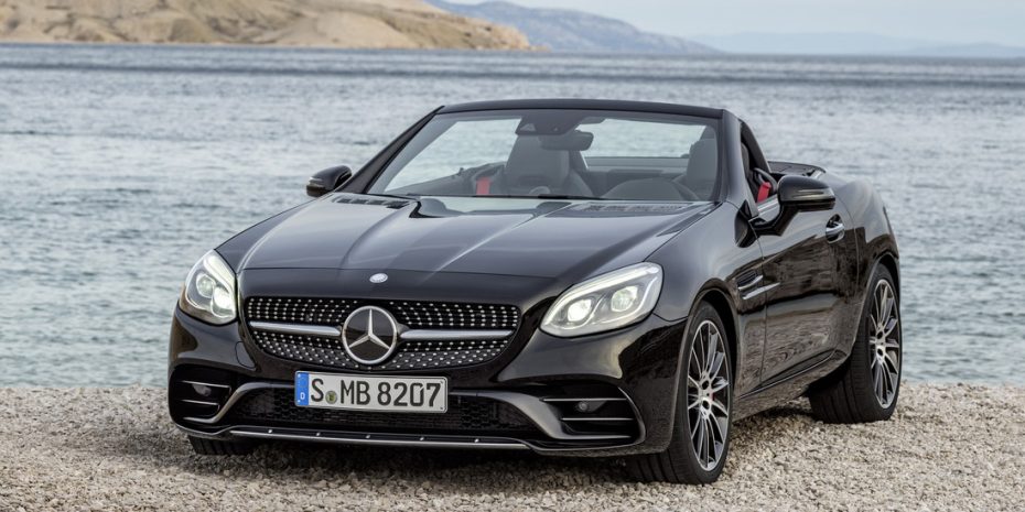 Nueva galería de imágenes del Mercedes SLC: El pequeño roadster que llegará en enero