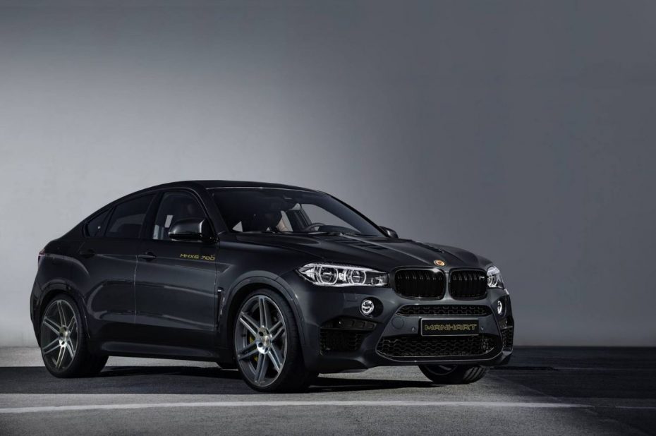 ¡Discreto pero matón!: Así luce el último BMW X6 M de Manhart con 700 CV bajo el capó