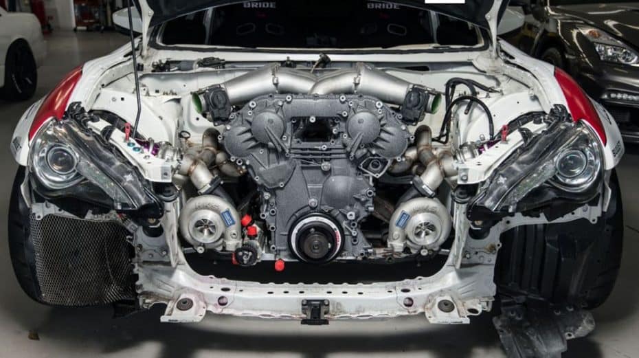 ¿Un Toyota GT-86 con el motor modificado de un Nissan GT-R?: Sí, atento