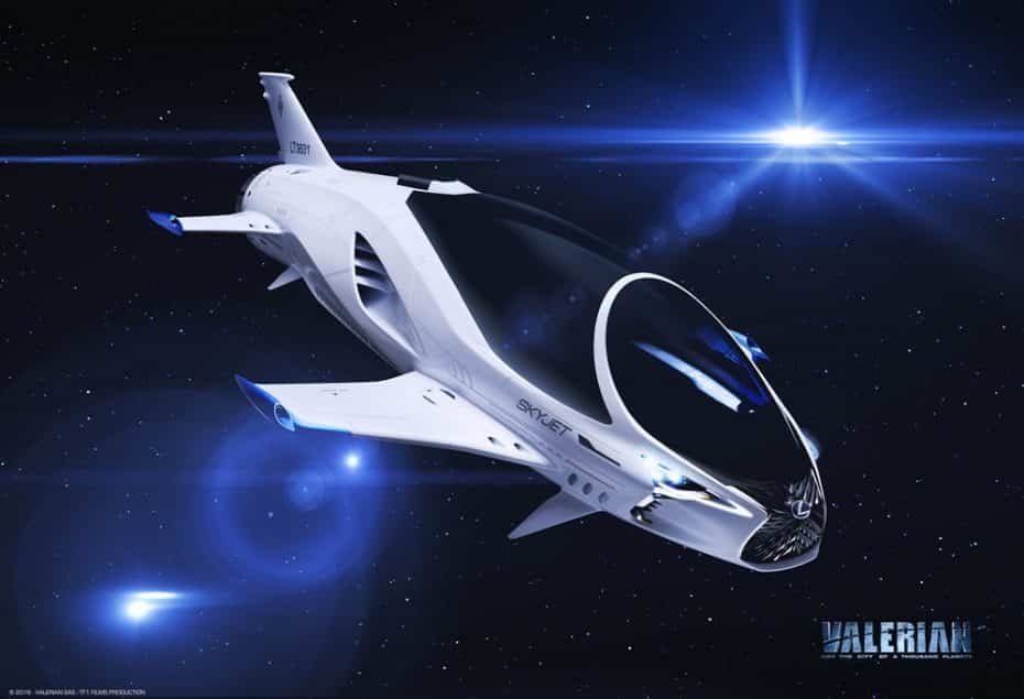 Por ahora solo protagonizará una película pero, ¿será SKYJET la nave espacial de Lexus del Siglo XXVIII?