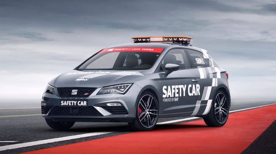 ¿El SEAT León CUPRA 300 disfrazado de Safety Car?: Sí, para el WorldSBK