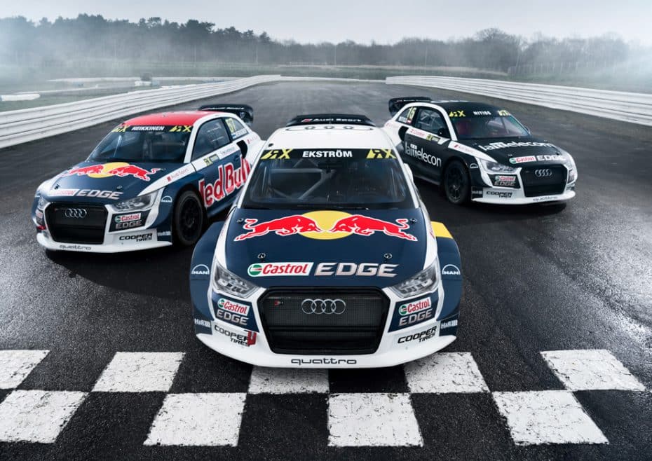 Audi y EKS: A por el inicio del Campeonato del Mundo FIA de Rallycross con el Audi S1 EKS RX quattro