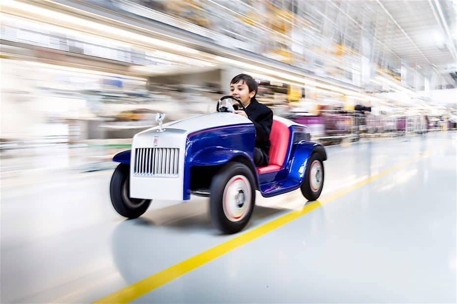 Rolls-Royce ha creado su coche más pequeño de la historia para un cliente muy especial…