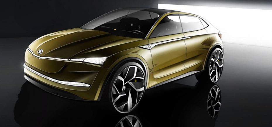 El VISION E es el futuro de Škoda: 100% eléctrico y con hasta 500 km de autonomía…