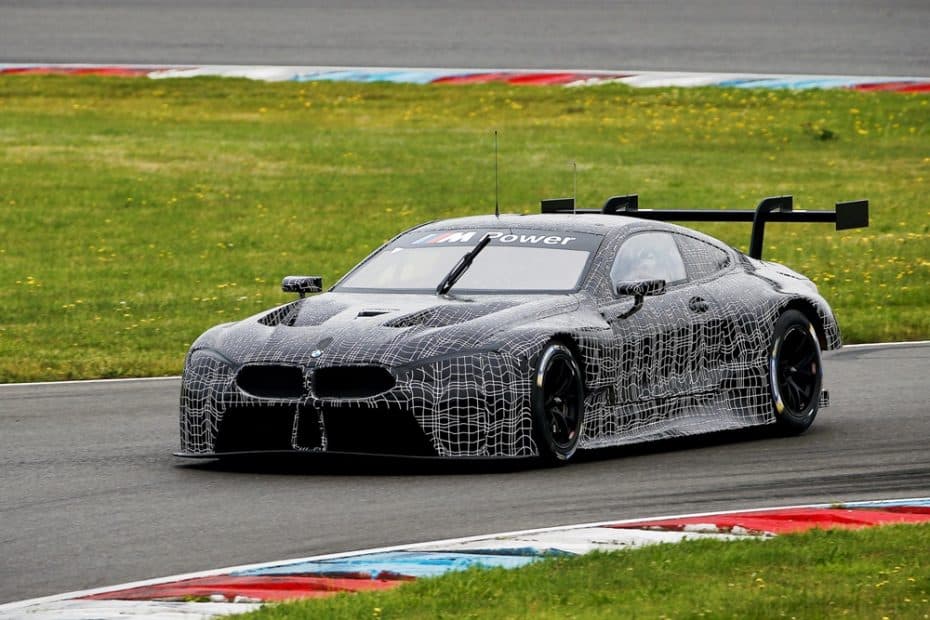 El BMW M8 GTE ya rueda sobre la pista para arrasar en la próxima temporada 2018