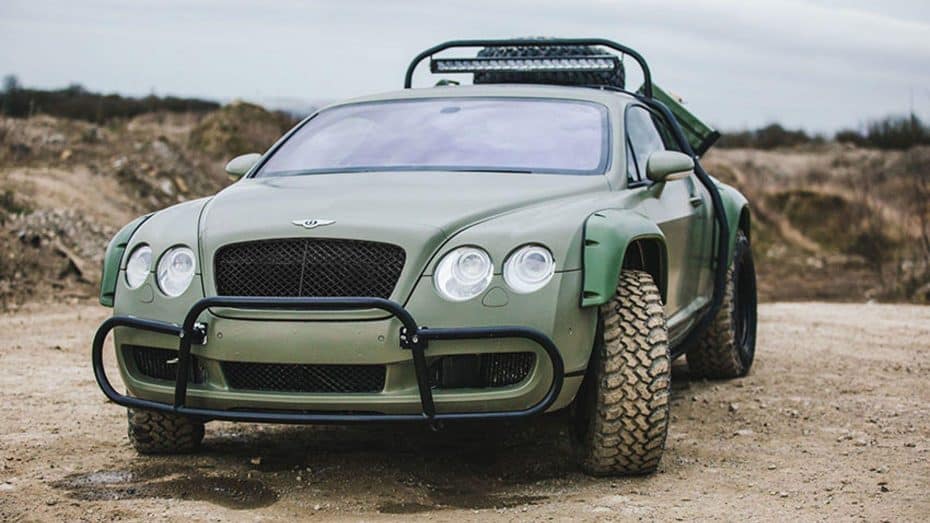 Este Bentley Continental GT ha sido preparado para llegar al fin del mundo ¡Y es una ganga!