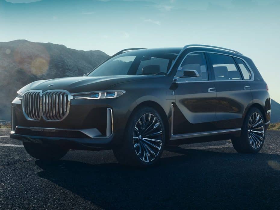 Aquí está el BMW X7 iPerformance Concept: El SUV más grande y tecnológico