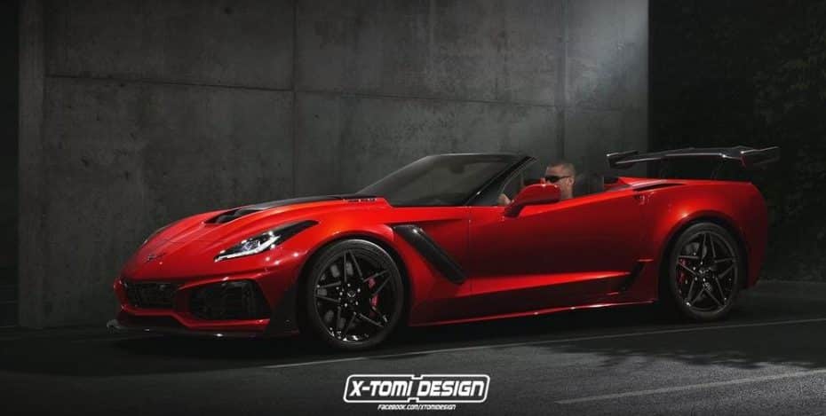 Si Chevrolet te sorprendió con el Corvette ZR1, hoy X-Tomi Design te hará soñar con su versión cabrio