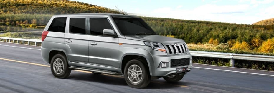 Nuevo Mahindra TUV300 Plus: 9 plazas en 4,4 metros