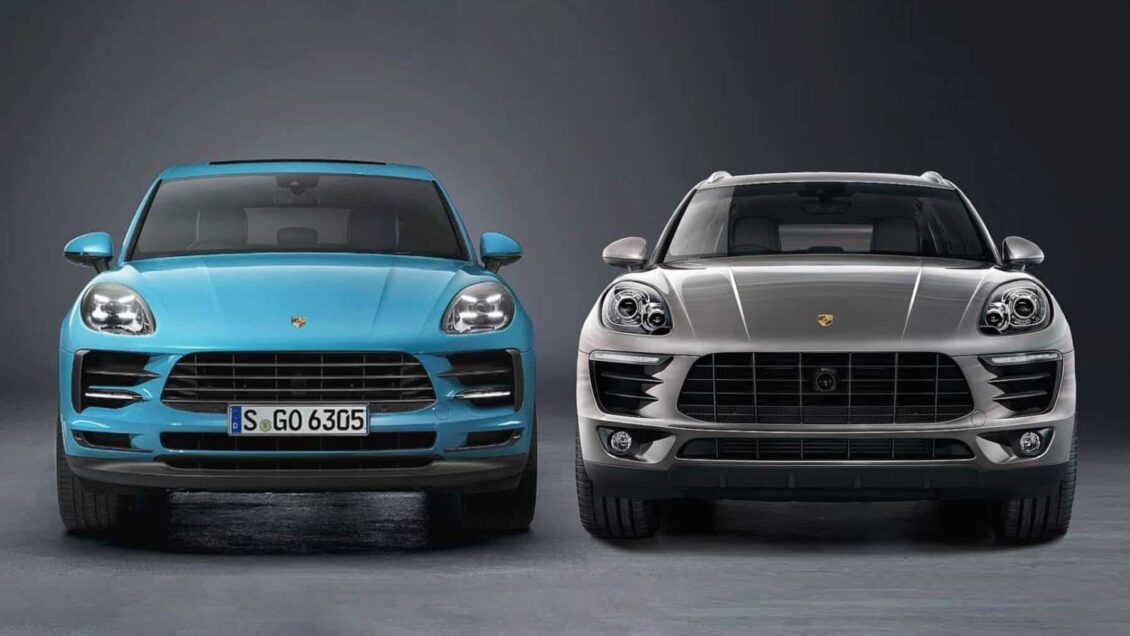 Comparación visual: Juzga tú mismo cuánto ha cambiado el Porsche Macan 2018