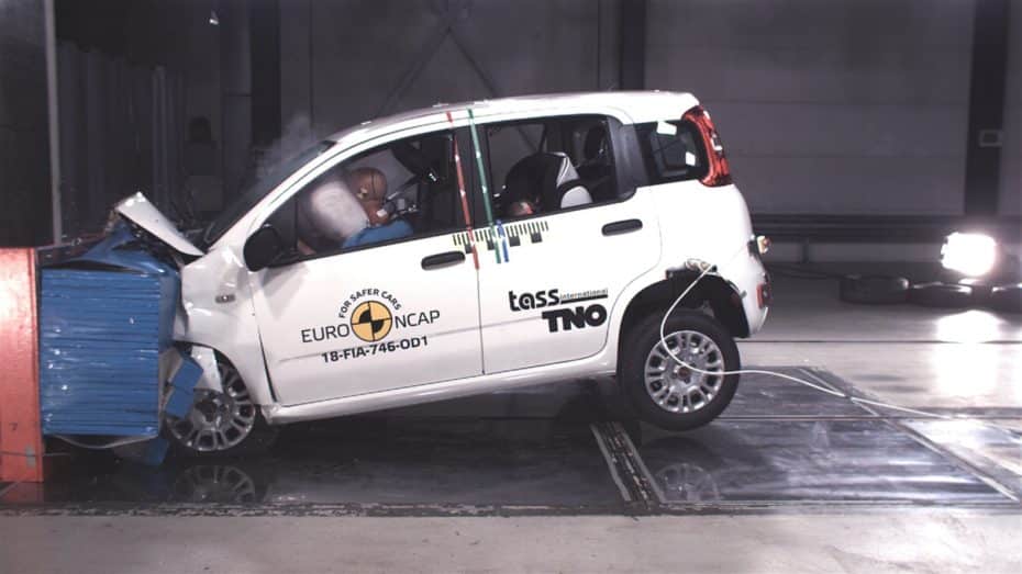 El Fiat Panda la lía: Cero estrellas en las pruebas de choque Euro NCAP