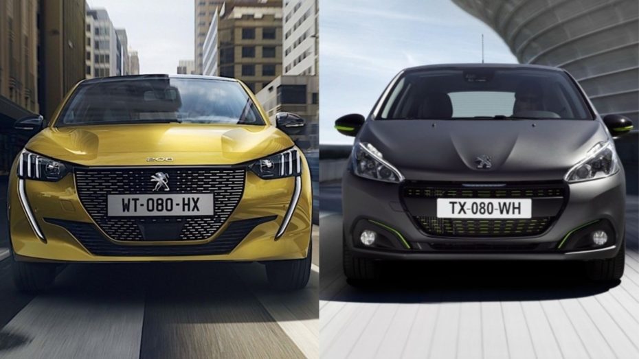 Comparación visual: Juzga tú mismo cuánto ha cambiado el Peugeot 208 2019