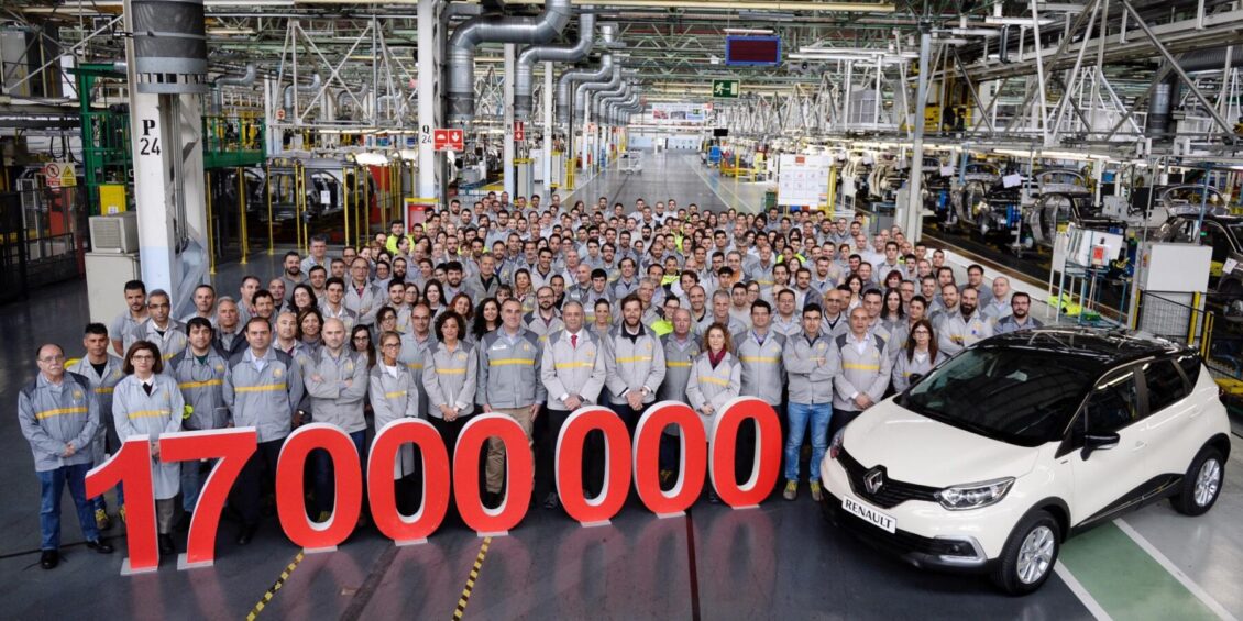 Renault Valladolid produce la unidad 17 millones