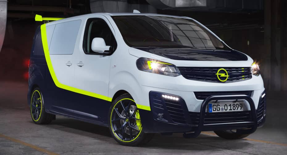 Opel O-Team Zafira Life: Una reinterpretación moderna de la furgo del Equipo A