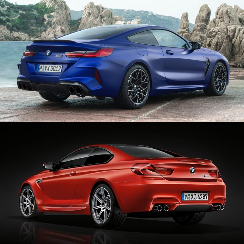 Comparación Visual BMW M8 Competition Vs. BMW M6 Competition Package