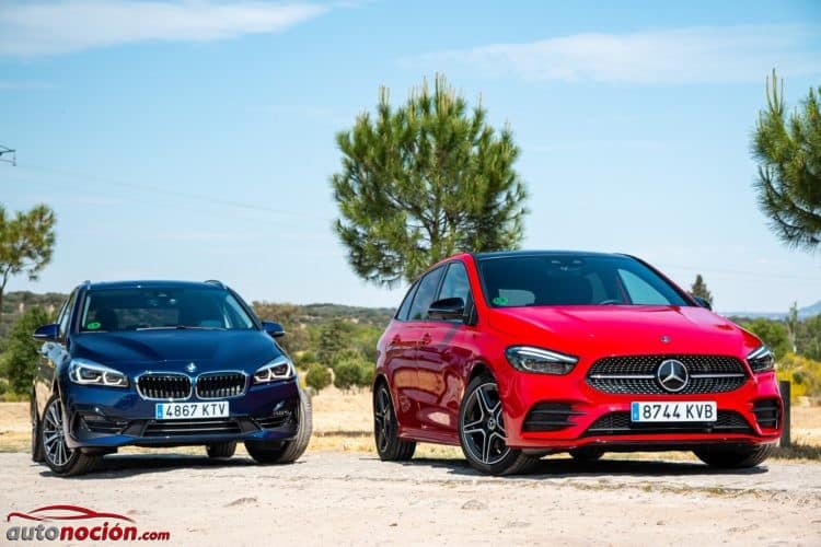 Comparativa BMW 218i Active Tourer Vs. Mercedes-Benz B 200 2019