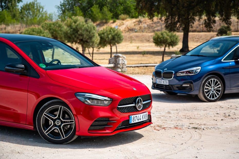 Comparativa BMW 218i Active Tourer Vs. Mercedes-Benz B 200 2019