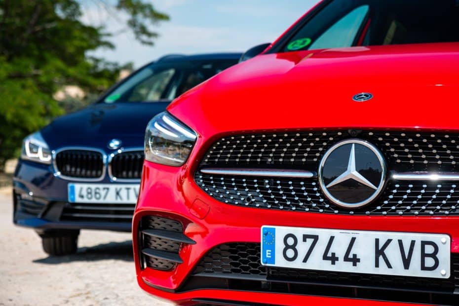 Comparativa BMW 218i Active Tourer Vs. Mercedes-Benz B 200 2019