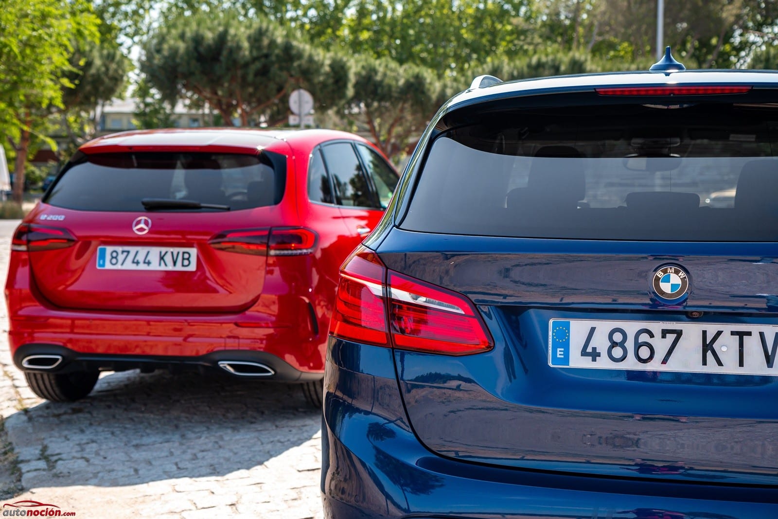 Comparativa BMW 218i Active Tourer Vs. Mercedes-Benz B 200 2019