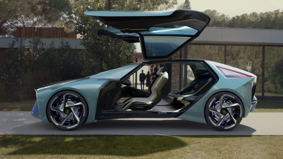 Lexus LF-30 Electrified Concept: Cuatro motores eléctricos y unos asientos que moldean el cuerpo