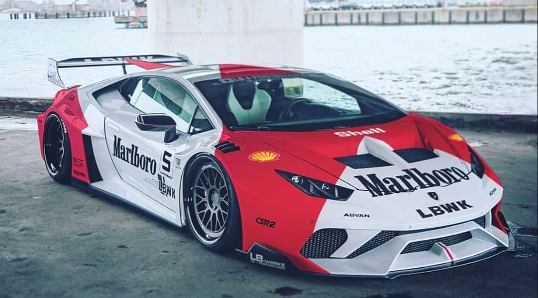 El kit de Liberty Walk para el Lamborghini Huracán cuesta bastante más que  un Gallardo usado