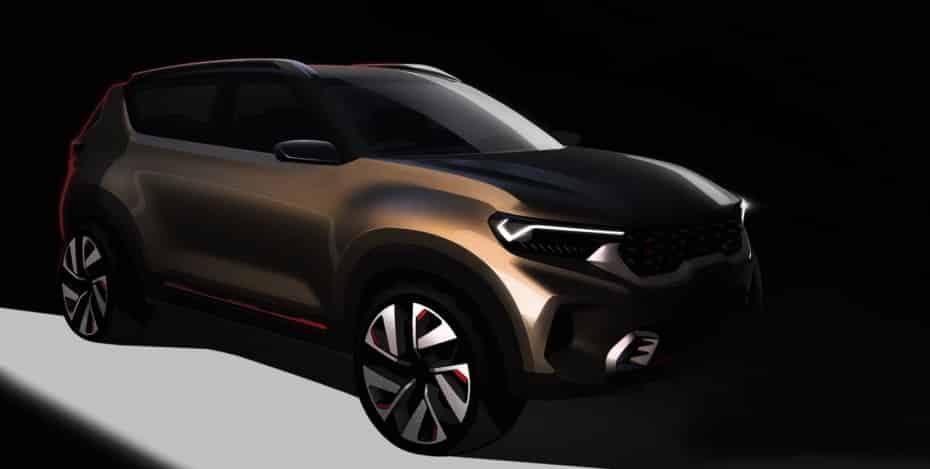 El nuevo SUV conceptual que KIA presentará en la India tiene buena pinta