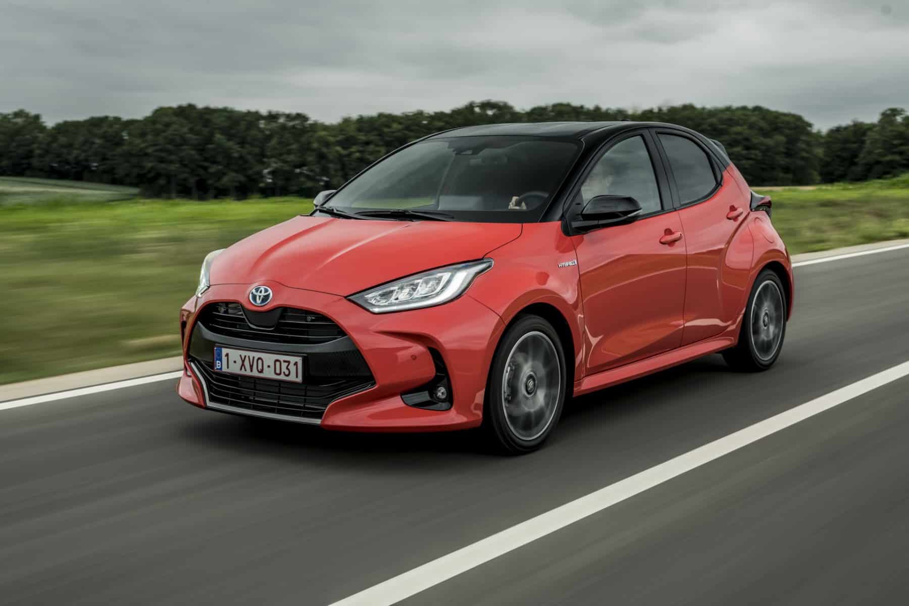 nuevas imágenes del toyota yaris 2021 para europa