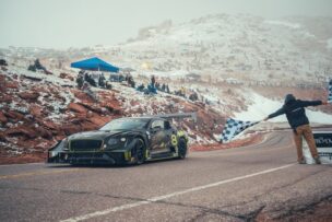 Bentley Continental GT3 de Pikes Peak