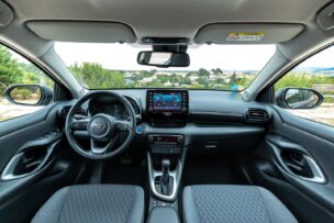 Interior Toyota Yaris Hybrid