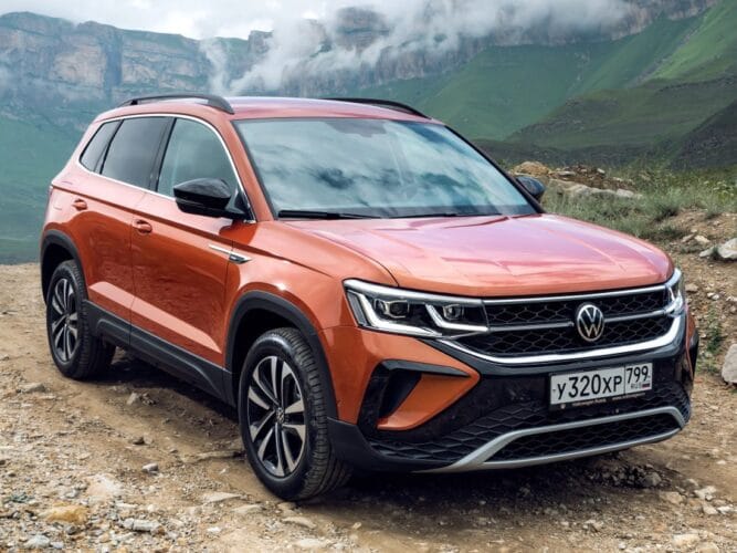 Taos и tiguan сравнение