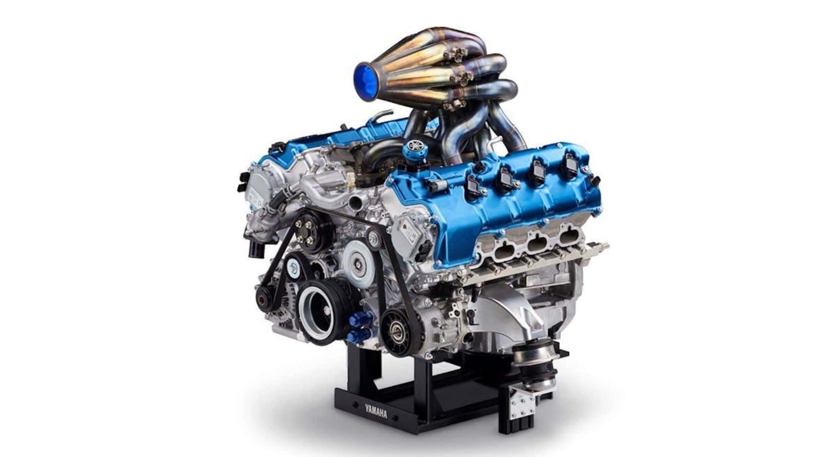 motor de hidrógeno V8