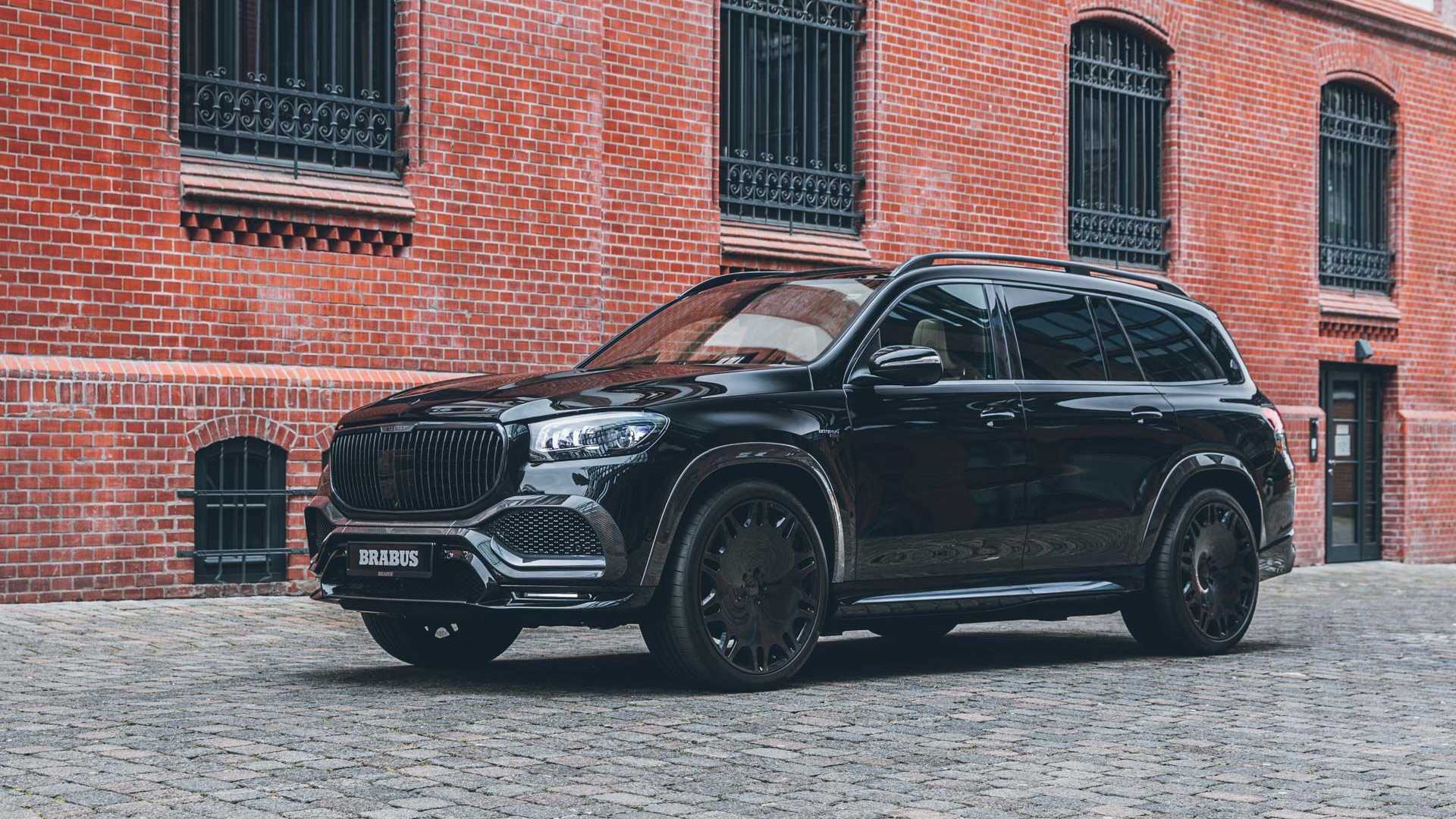 Ojito al MercedesMaybach GLS 900 de BRABUS ¡Todo al negro!