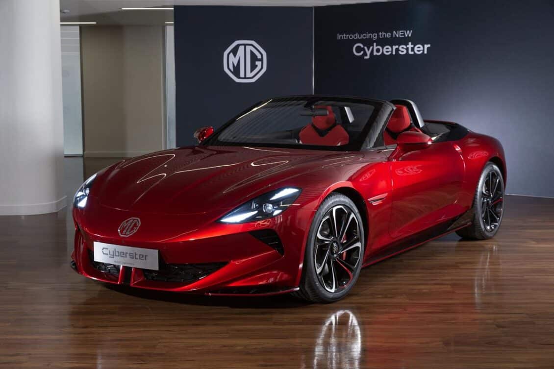 MG Cyberster, Nuevas Imágenes Del Biplaza Eléctrico