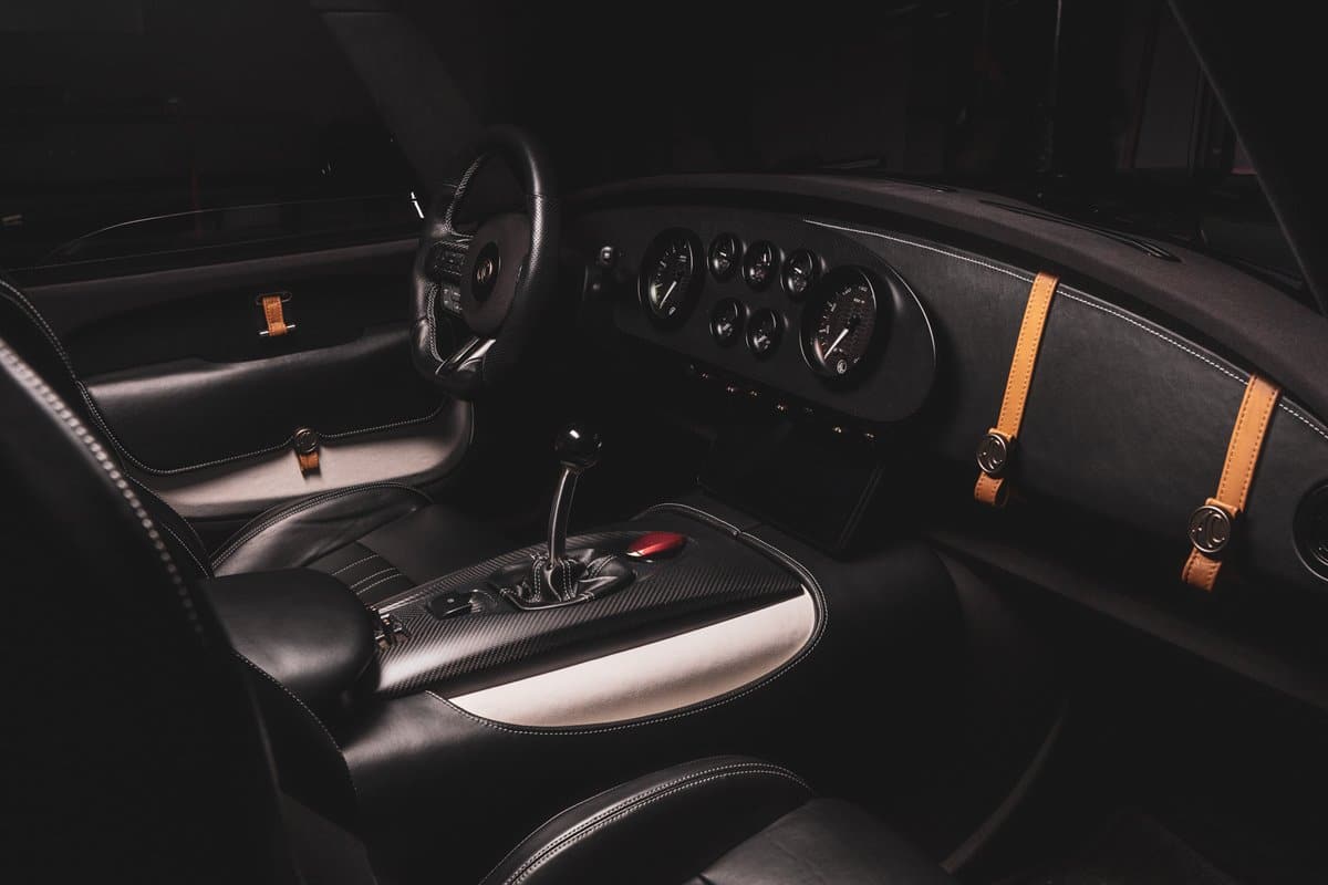 interior AC Cobra GT Roadster